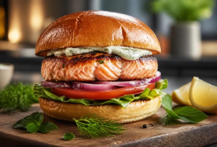 Gordon Ramsay Salmon Burger Recipe