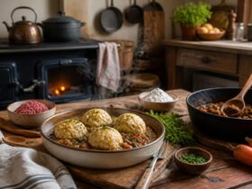 Hairy Bikers Mince and Dumplings Recipe