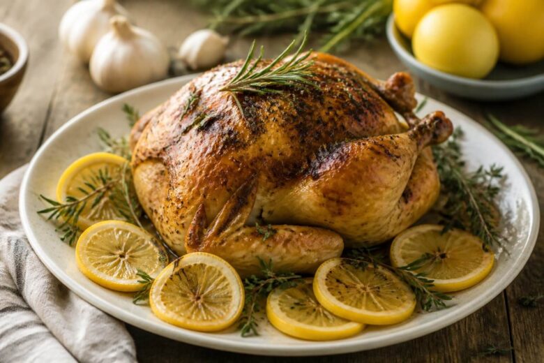 Joanna Gaines Lemon Herb Roasted Chicken Recipe