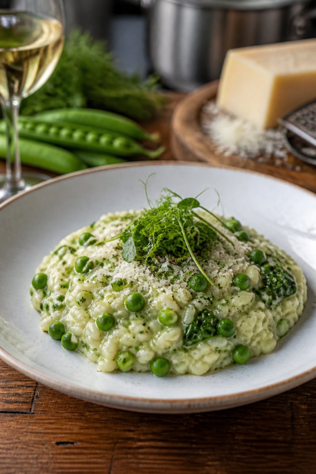 Gordon Ramsay Pea Risotto Recipe