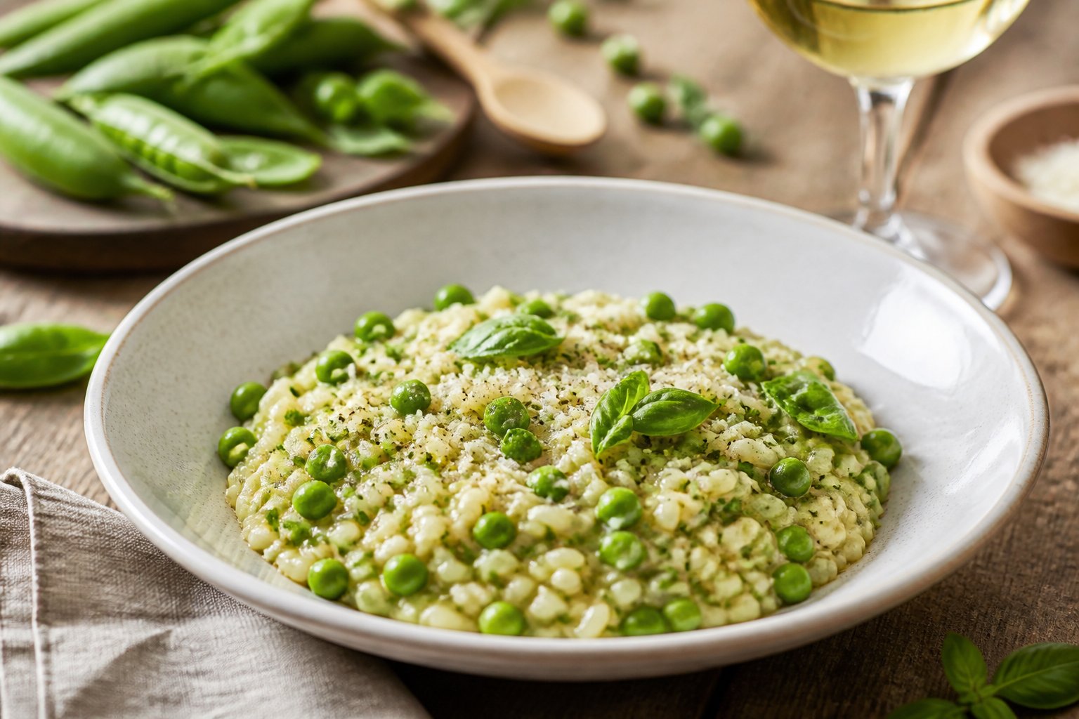 Gordon Ramsay Pea Risotto Recipe