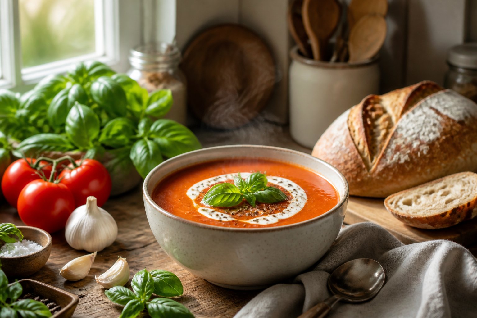 Joanna Gaines Tomato Basil Soup Recipe